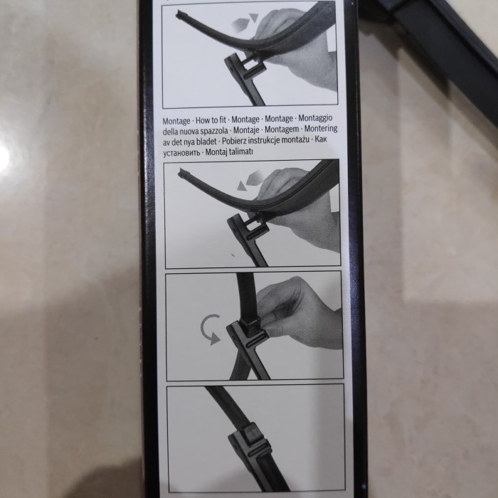 Wiper Blade w212 Bosch / Wiper Mercy
