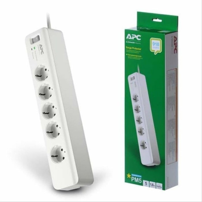 Apc Pm5Gr Surge Protector Pm5-Gr Colokan Anti Petir