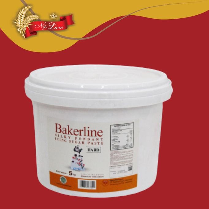 

New Bakerline Silky Fondant White - Hard 5 Kg