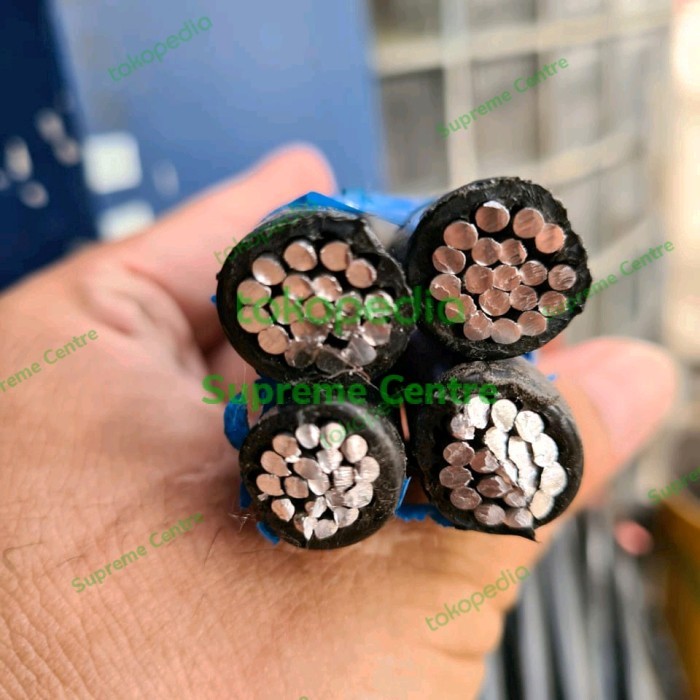 Kabel Twist / Twisted 3X95+70 / 4X95 Sr Tic Lvtc Jtr Pln Meteran