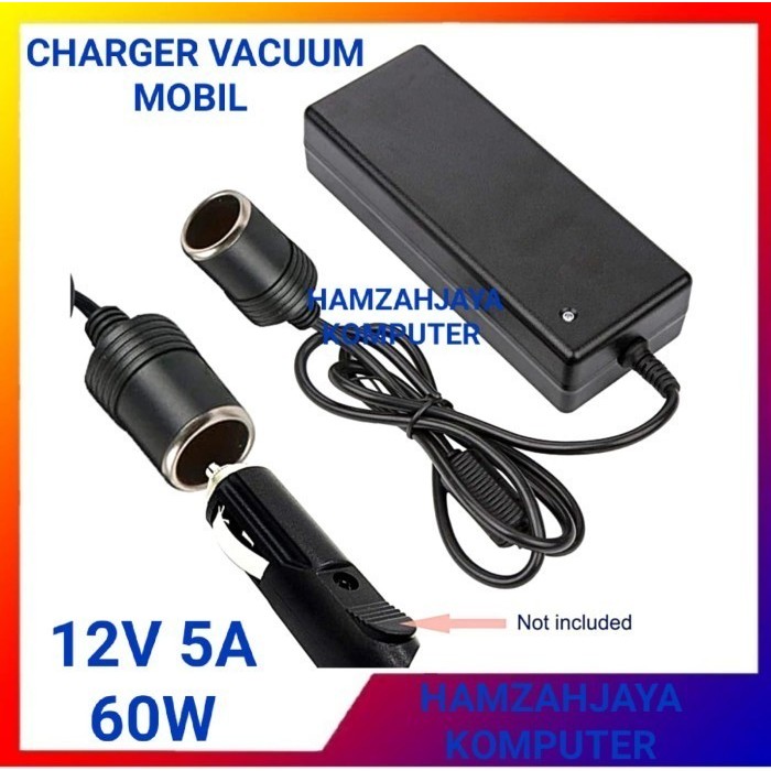 Colokan Lighter Adaptor Vacum Vacuum Cleaner Mobil Ke Listrik 12V 10A