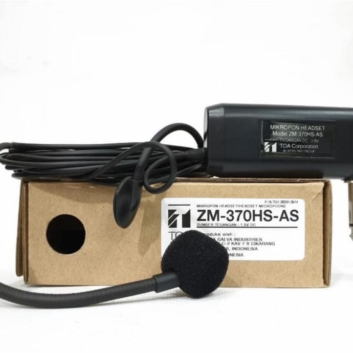 Mic Headset TOA ZM 370 HS AS / Mic Telinga