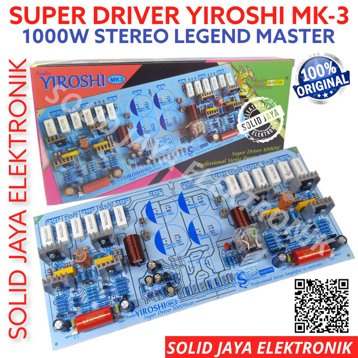 Promo Kit Driver Yiroshi Mk3 Mk-3 Mk 3 Tanpa Tr Final Legend Master Asli Ori