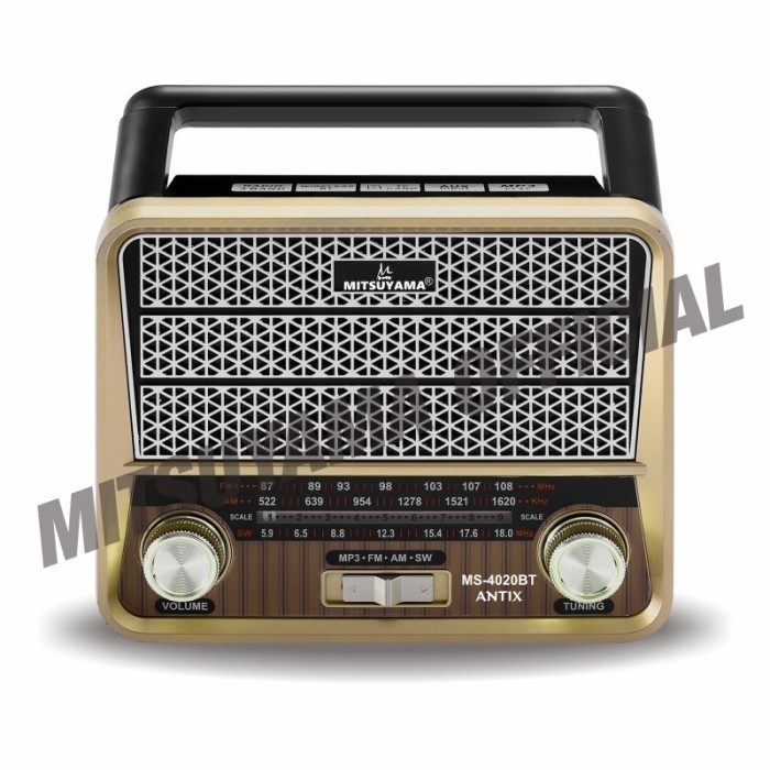 Terbaru Radio Jadul / Radio Klasik Fm / Am Portable Senter Led + Usb + Aux