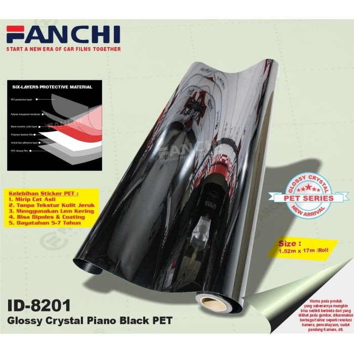 

Sticker Pet Crystal Glossy Black Piano 152Cm (Per 50Cm) Terbaru