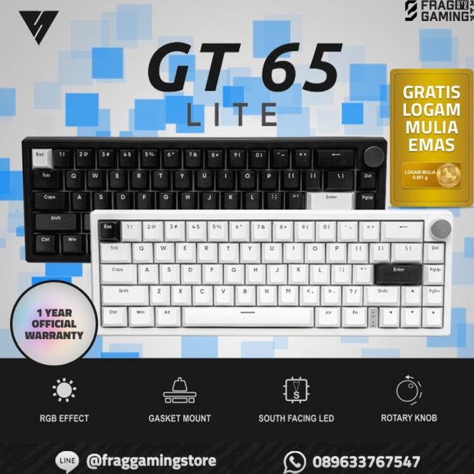 TERLARIS - Vortex GT65 / Vortexseries GT-65 Lite Mechanical Gaming Keyboard