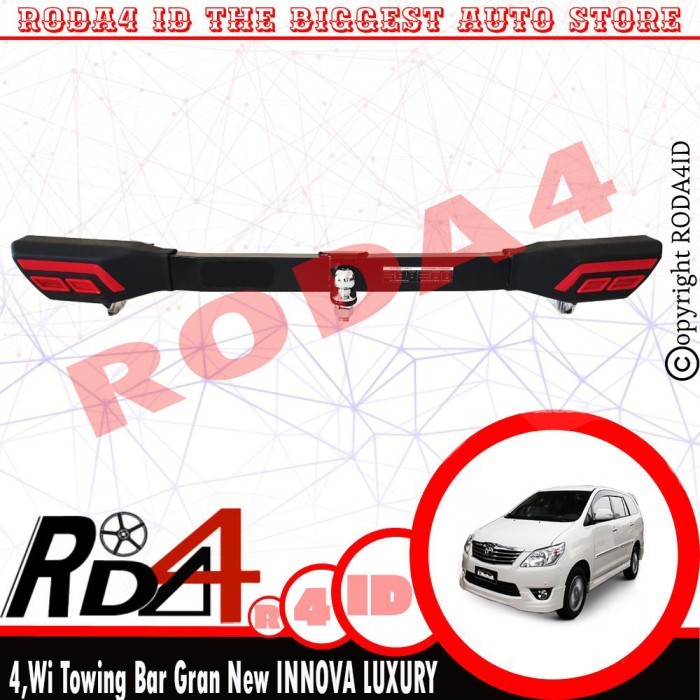 4Wi Towing Bar Gran New INNOVA OLD Model Euro LUXURY