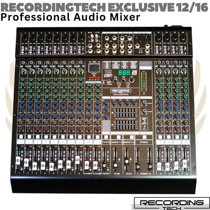 Recording Tech Exclusive16 12 | RT Exclusive12 16 Mixer Exclusive