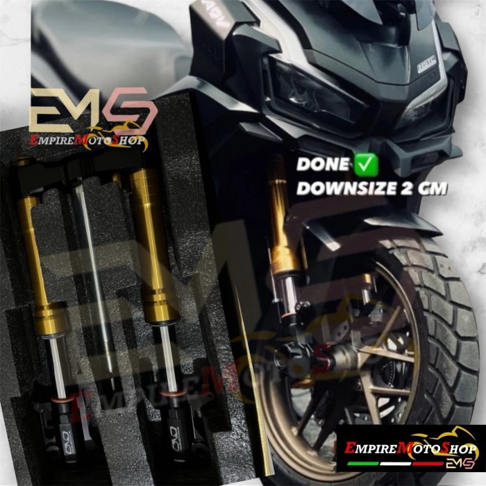 Upside Down Delkevic Honda ADV 150 160 Yamaha Aerox 155 Shock Depan