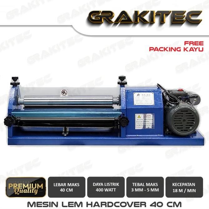 

NEW Mesin Lem Hardcover / Alat Gluing Kertas Karton Hardcover Grakitec