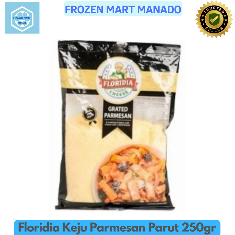 

Floridia Keju Parmesan Parut 250gr - Frozen Mart Manado (Frozen Food Manado)