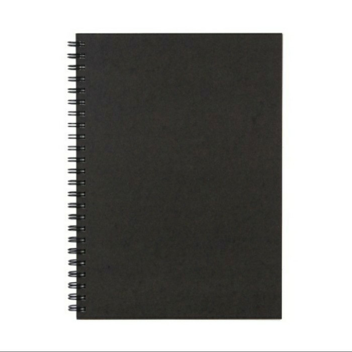 

Muji Double Ring Note Plain 80 Sheet - Notebook Polos New