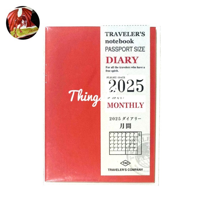 

Midori Traveler'S Notebook 2025 Monthly Passport Promo