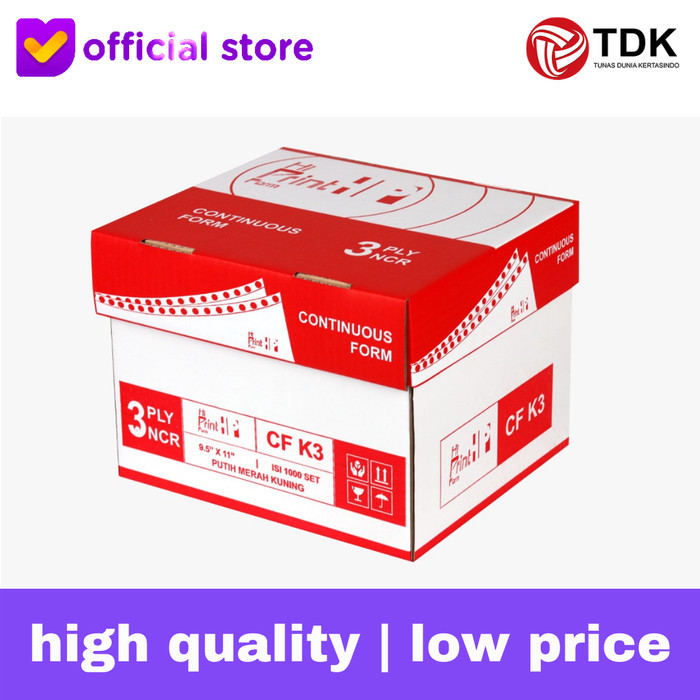 

Continuous Form Hi Print 9.5 X 11 3 Ply Barangbaru