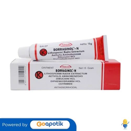 BORRAGINOL-N 15 GRAM SALEP