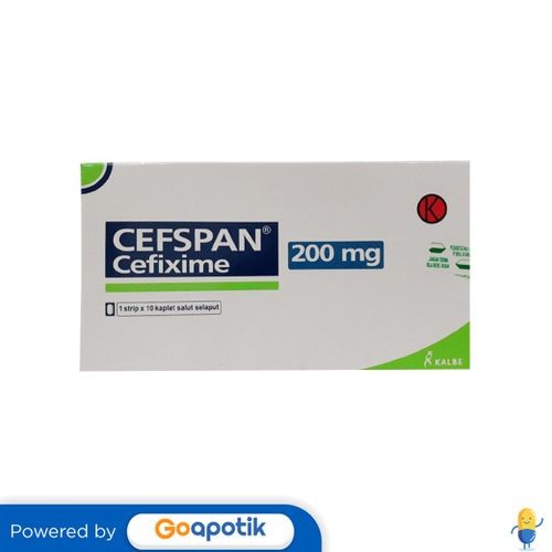 CEFSPAN 200 MG BOX 10 KAPLET