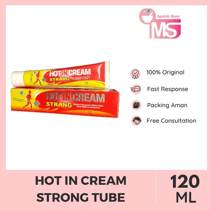 HOT IN CREAM STRONG TUBE 120 ML