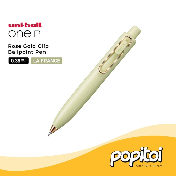 

Terlaris Uniball ONE P Gel Pen ROSE GOLD 0.38 0.5 mm Limited Edition Pulpen Emas Uni Ball Pocket