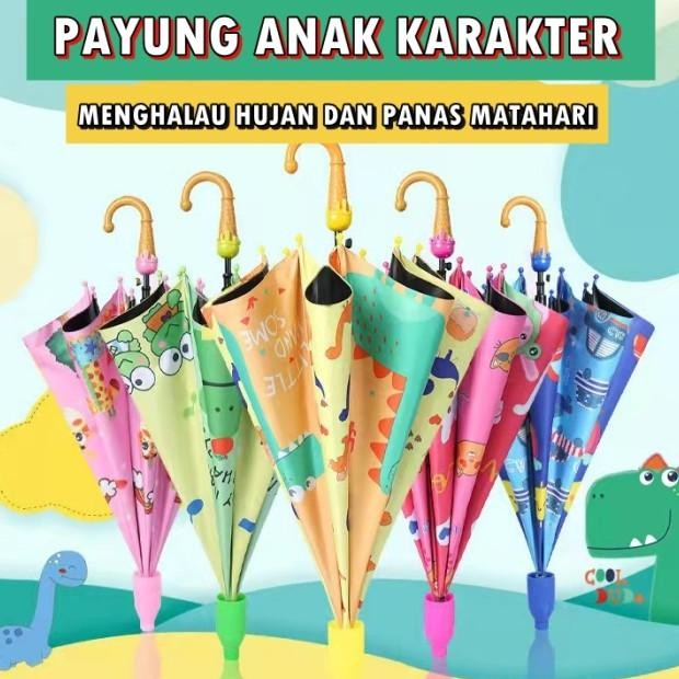 Payung Anak Laki Laki Perempuan Kter Lipat Kuping St0010