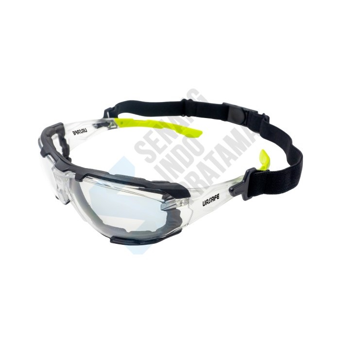 Termurah Ursafe Jarvis Pro Safety Sealed Spectacles W/ Strap, Premium Anti-Fog