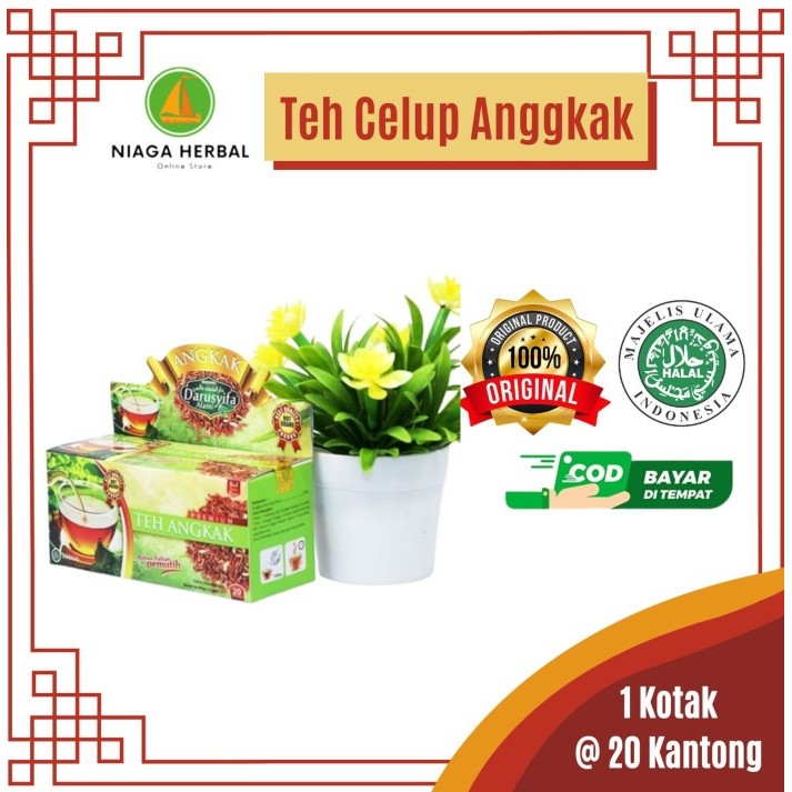 

TEH CELUP ANGKAK DARUSYIFA Teh Herbal Trombosit Mengobati DB