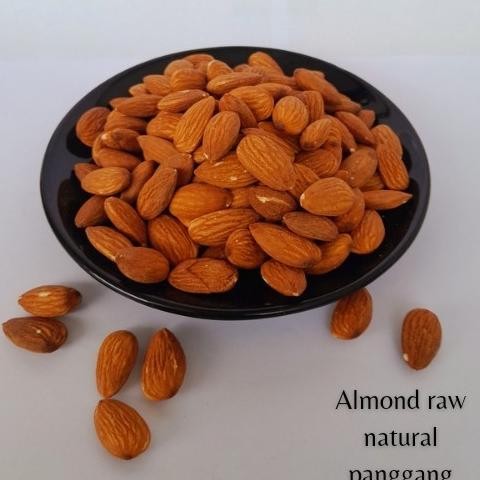 

Kacang Almond Panggang Utuh 250Gram/ Roasted Whole Almond Terlaris