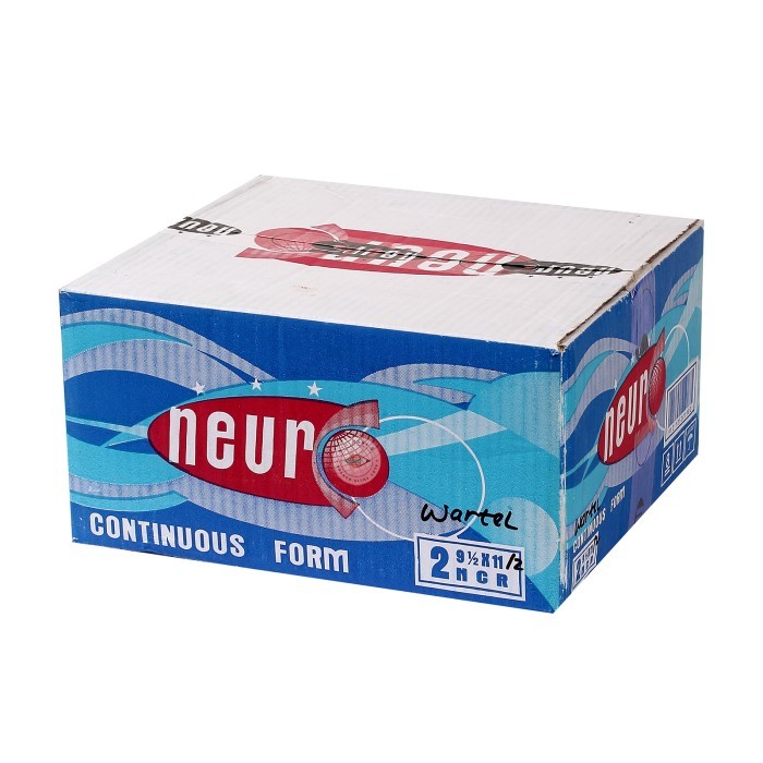 

Continous Form 91/2 X 11/2 2Ply/2 ( K2 Wartel ) Neuro/Kertas Komputer New