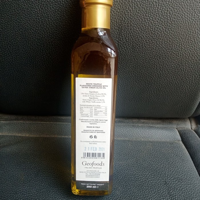 

Geofoods Tartufo Nero White Truffle Olive Oil New