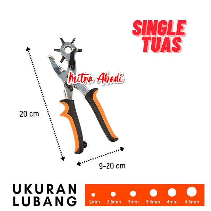 

Terlaris PROFESIONAL PUNCH PLIER / Tang Pembolong / Alat Pelubang Ikat Pinggang SALE