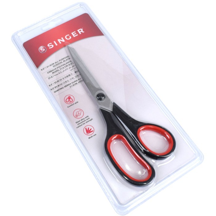 

Terlaris Gunting Potong Bahan Kain merk SINGER 8.5" All Purpose Tailor Scissors SALE