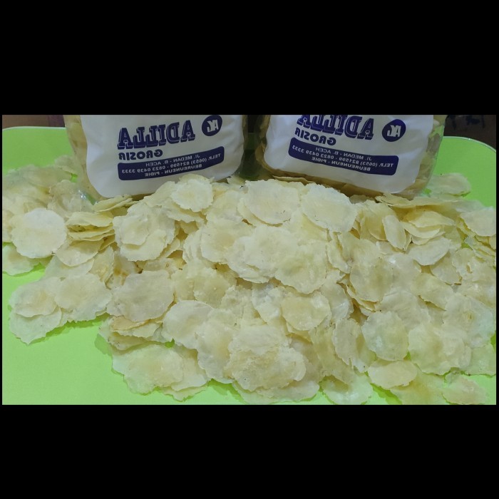 

Emping Melinjo Aceh Super Grade A Kemasan 1 Kg (Adilla) Terlaris