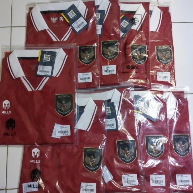 BEBAS ONGKIR - jersey timnas mills 2022 original