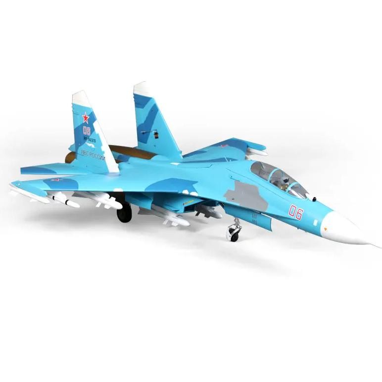 FMS RC SCALE PLANE TWIN 70MM EDF JET SU27 PNP FMS27