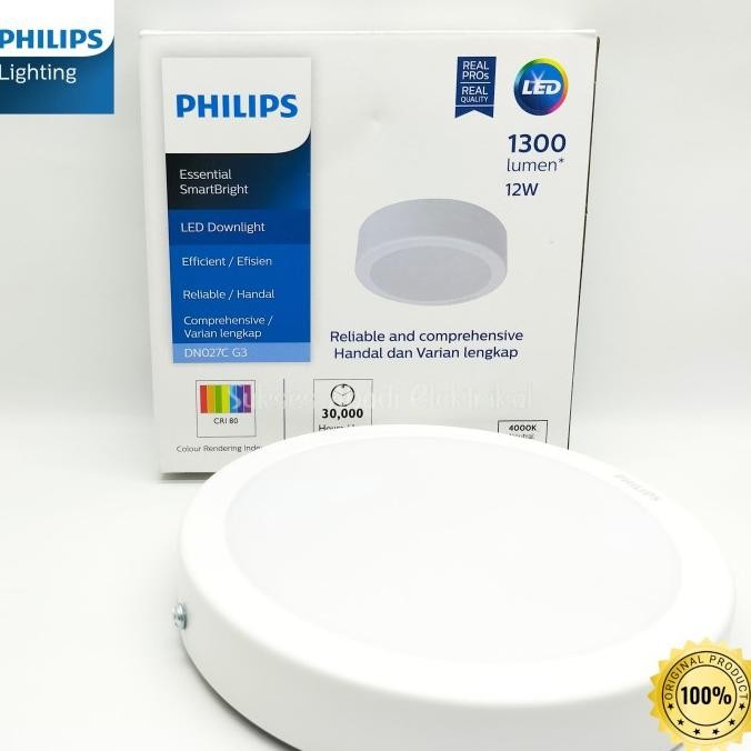 NEW DOWNLIGHT LED OUTBOW PHILIPS DN027C 12w