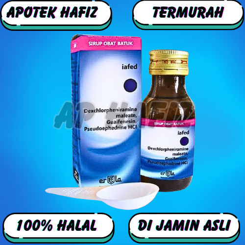 ERELA IAFED SYRUP - 60 ml  *