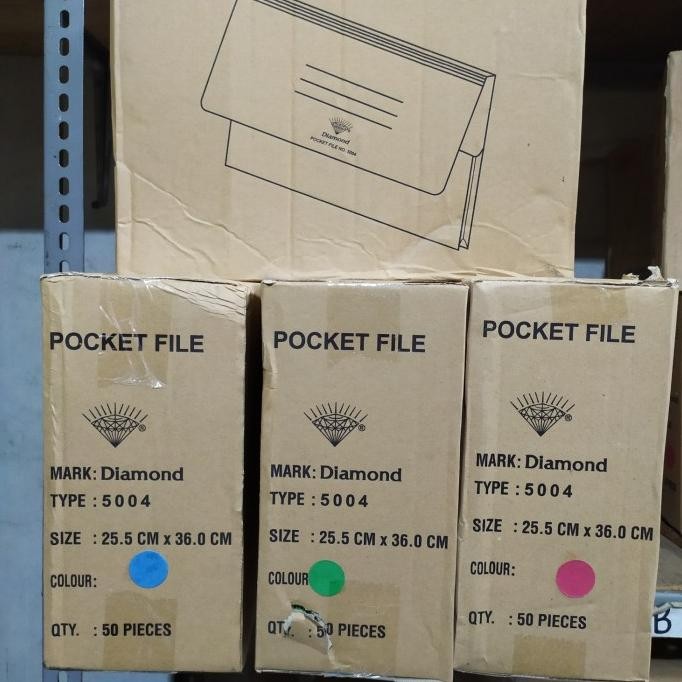 

NEW map diamond 5004 pocket file.