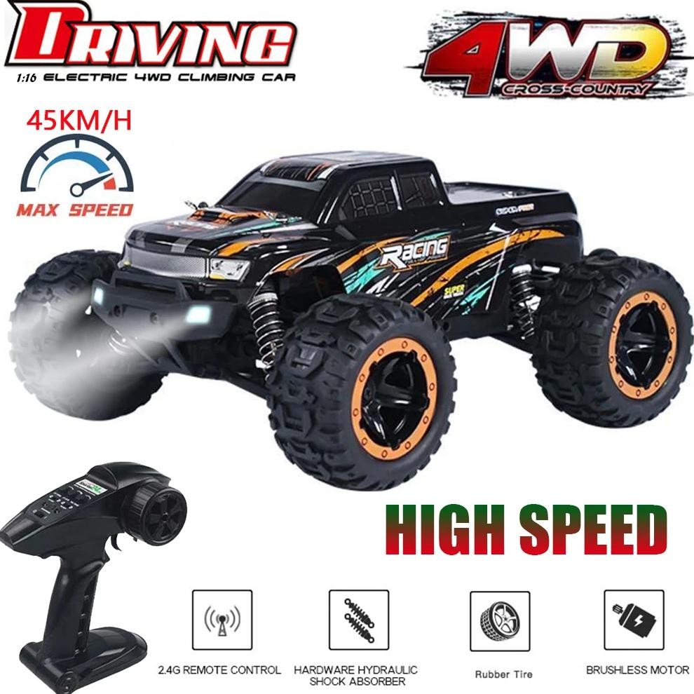 HBX 16889A 1:16 45KM/H RC CAR BRUSHLESS 4WD WITH LED LIGHTS 2.4G ELECTRIC HIGH SPEED DRIFT OFF-ROAD 