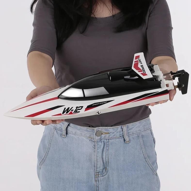 WL912 RC BOAT 2.4GHZ 35KM/H BRUSHLESS HIGH SPEED RACING BOAT MODEL REMOTE CONTROL SPEEDBOAT CHILDREN