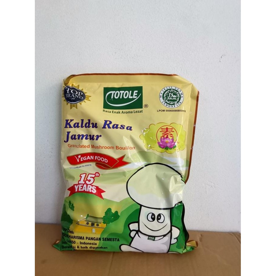 

Kaldu Jamur Totole 1kg Penyedap Rasa