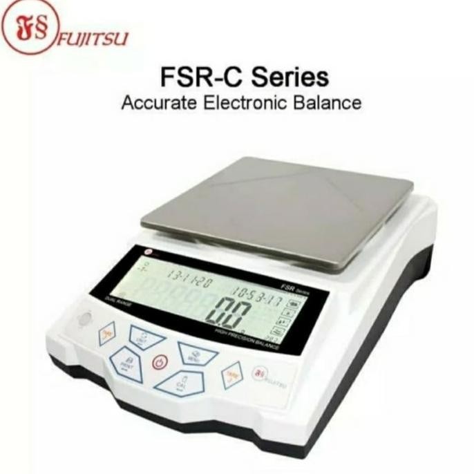 Timbangan Emas /Lab Fujitsu Fsr-C 6000G X 0,1G / Emas 6Kg + Batre  Ready