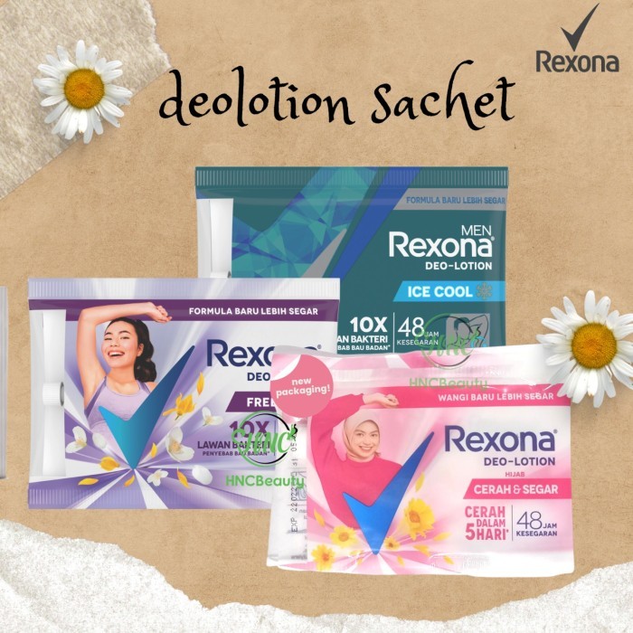 REXONA Deo Lotion Deodorant Sachet / Rexona Sachet