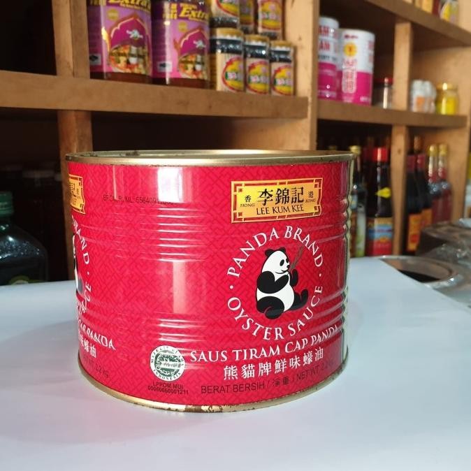 

Saus Tiram Cap Panda/ LKK Lee Kum Kee Osyter Sauce Kaleng 2.2kg