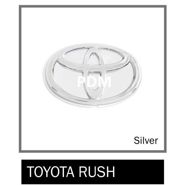 Emblem/ Logo Toyota Ban Serep Belakang Toyota Rush