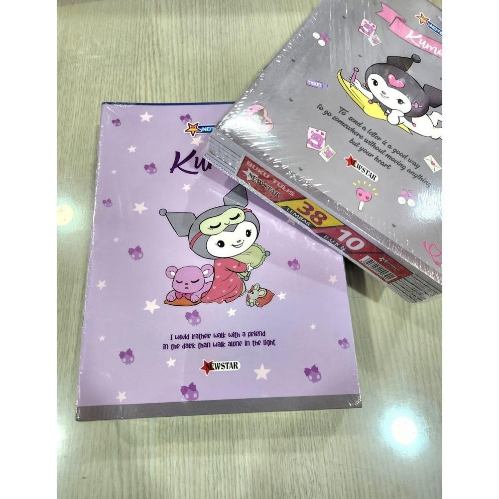 

Sp - Buku Tulis Kuromi Sanrio 38 Alfa / Newstar Isi 10Pcs