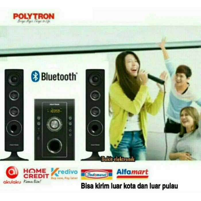 TERBARU Polytron multimedia audio PMA 9506 radio Fm+remot+bloutooth