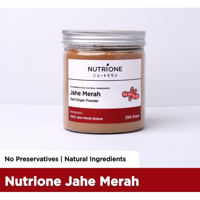 

Jahe Merah Bubuk / Red Ginger Powder Premium Original Nutrione