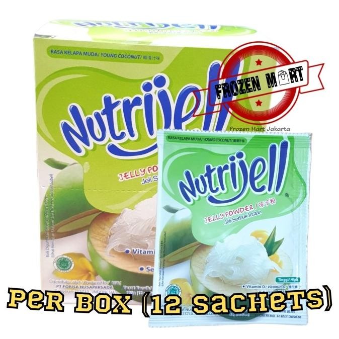 

NUTRIJELL Kelapa Muda / Agar Agar Instant / Konnyaku Jelly Powder 15 G