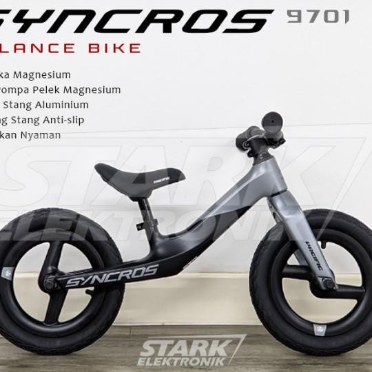 Balance Bike Pacific Syncros Pc 9701 Push Bike Sepeda Anak Pacific