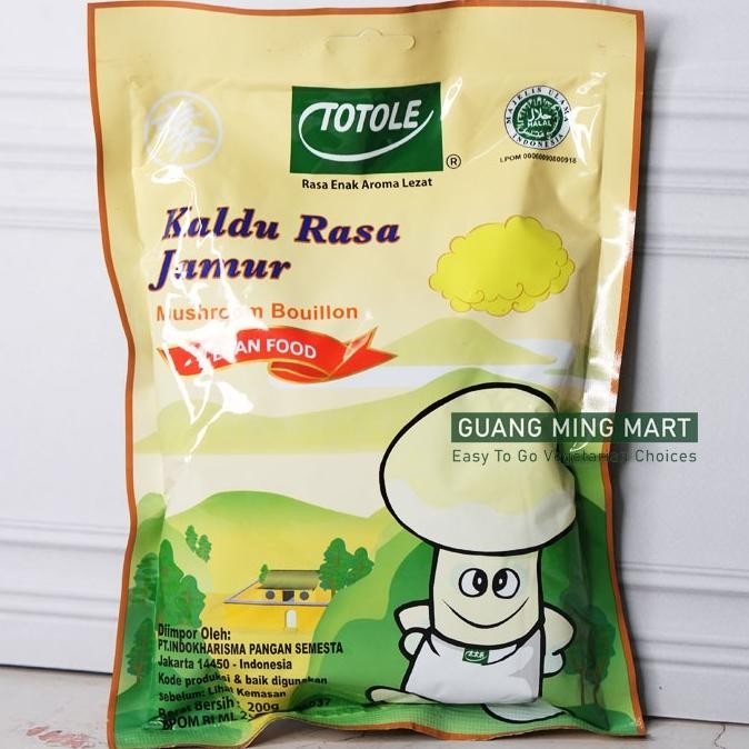 

BUMBU KALDU JAMUR TOTOLE 400GR / PERASA NON MSG MOKUCING TOTOLE