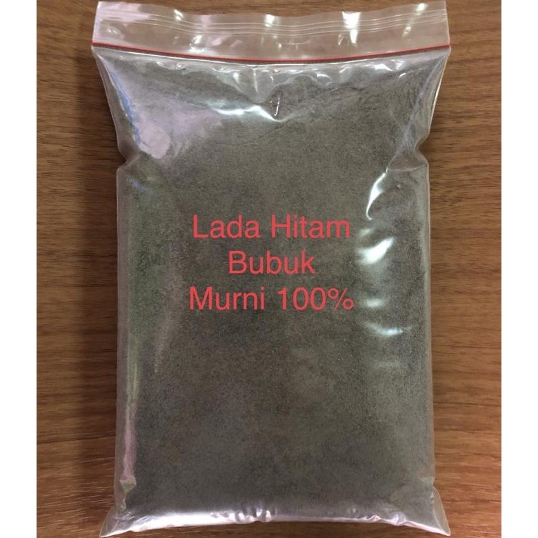 

Lada Hitam Bubuk / Lampung Murni 100% 1 Kg